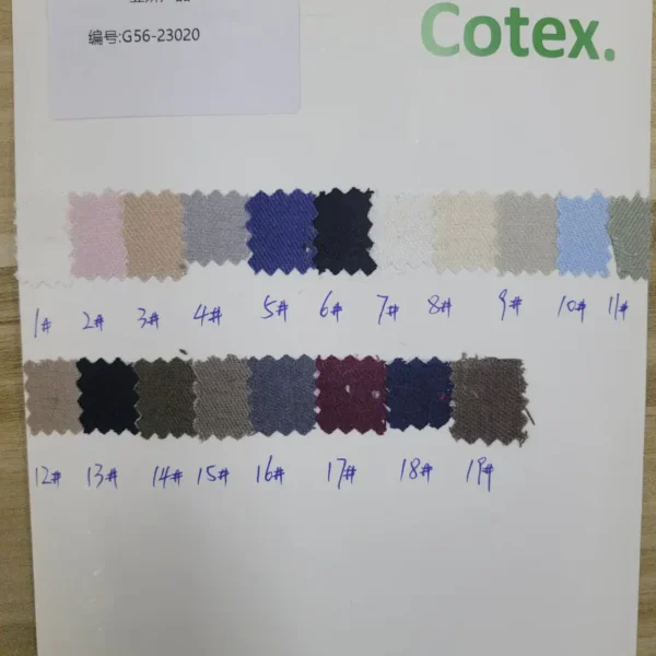 Linen-Viscose Stretch Twill