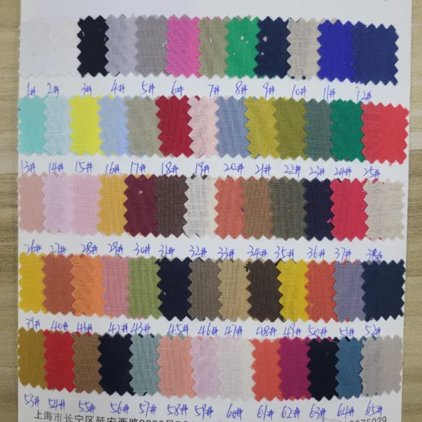 Cotton-Linen Slub Plain