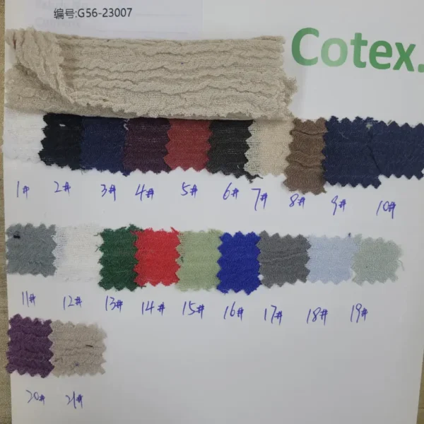 Ramie-Viscose Crinkle Gauze