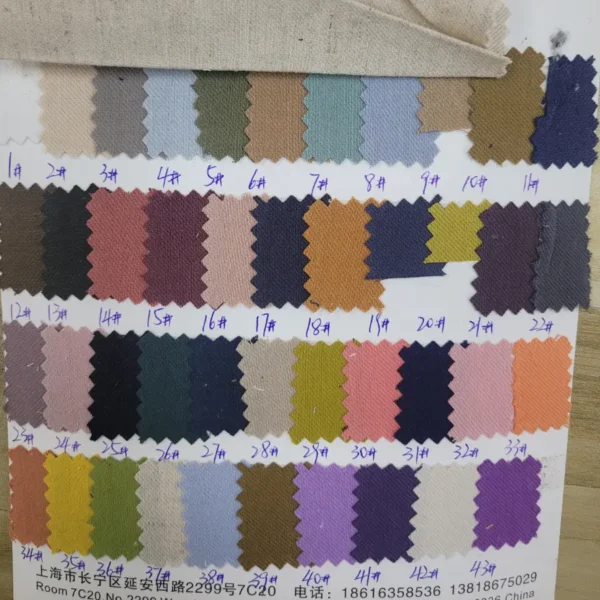 Cotton-Linen Slub Plain