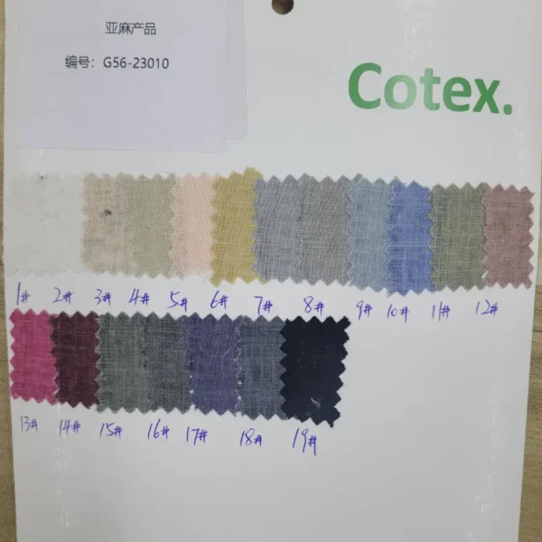 Linen-Viscose Slub Plain
