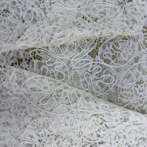 Intricate Guipure-style Embroidery