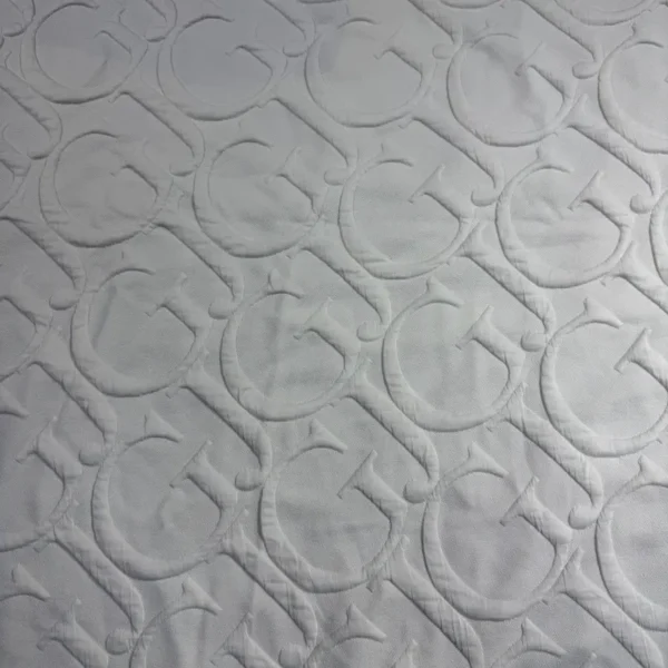 Sculpted 3D Monogram Jacquard