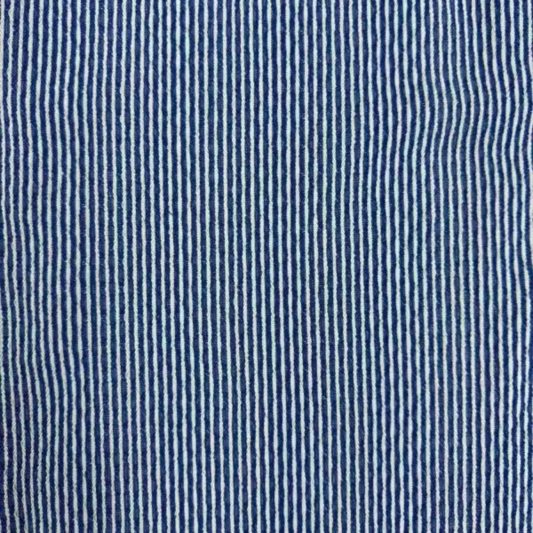 Hickory Stripe Jacquard Denim