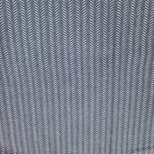 Bold Wavy Herringbone Jacquard Denim