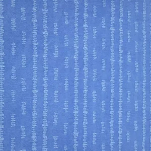 Dashed Stripe Jacquard Denim