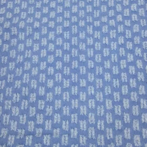 Geometric Block Jacquard Denim