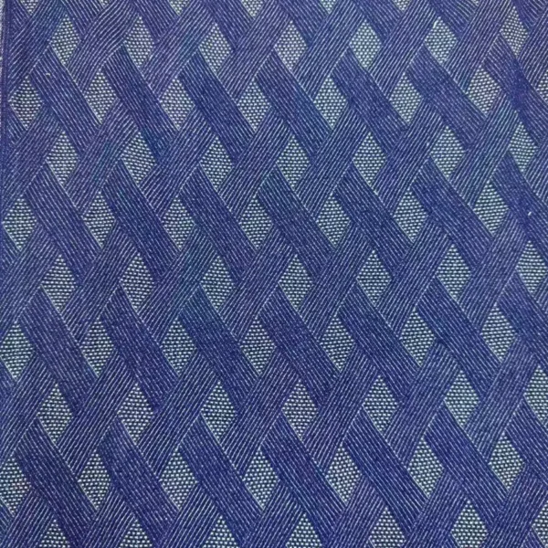 Basketweave Jacquard Denim