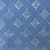 Frayed Argyle Jacquard Denim