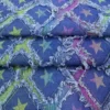 Fringed Star Diamond Jacquard Denim