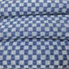 Checkerboard Jacquard Denim