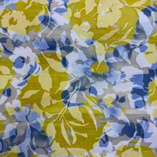 Watercolor Impression Burnout Sheer