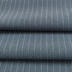 Rayon Recycled Poly Textured Rib Knit