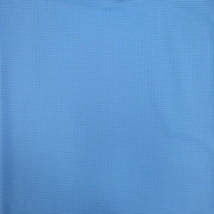Recycled Poly Gingham Check Stretch Knit