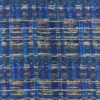 Recycled Poly Metallic Plaid Tweed Fabric