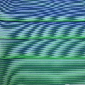 Recycled Poly Striped Ottoman Stretch Knit
