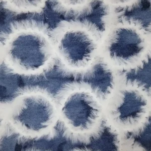 Fuzzy Embroidery Denim